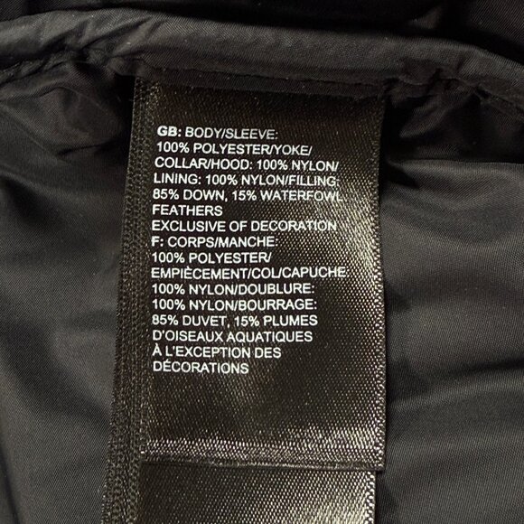 The North Face 1996 Retro Nuptse Printed 700 Down Jacket Purple Leopard Womens M - Picture 6 of 13